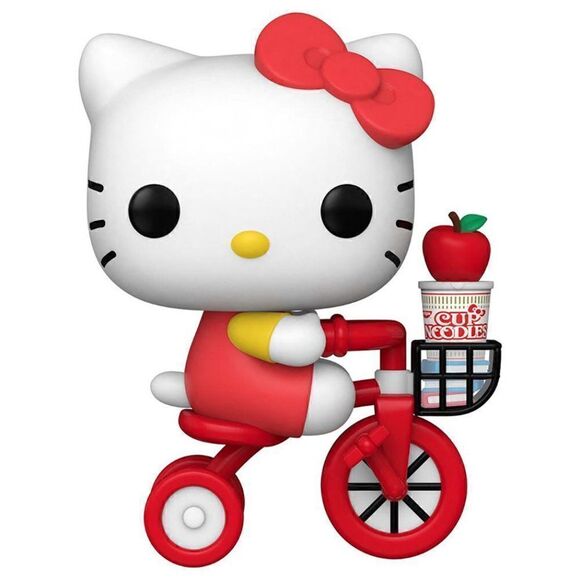 NWT Funko Pop! Sanrio Hello Kitty x Nissin- Hello Kitty on Bike - Picture 1 of 8